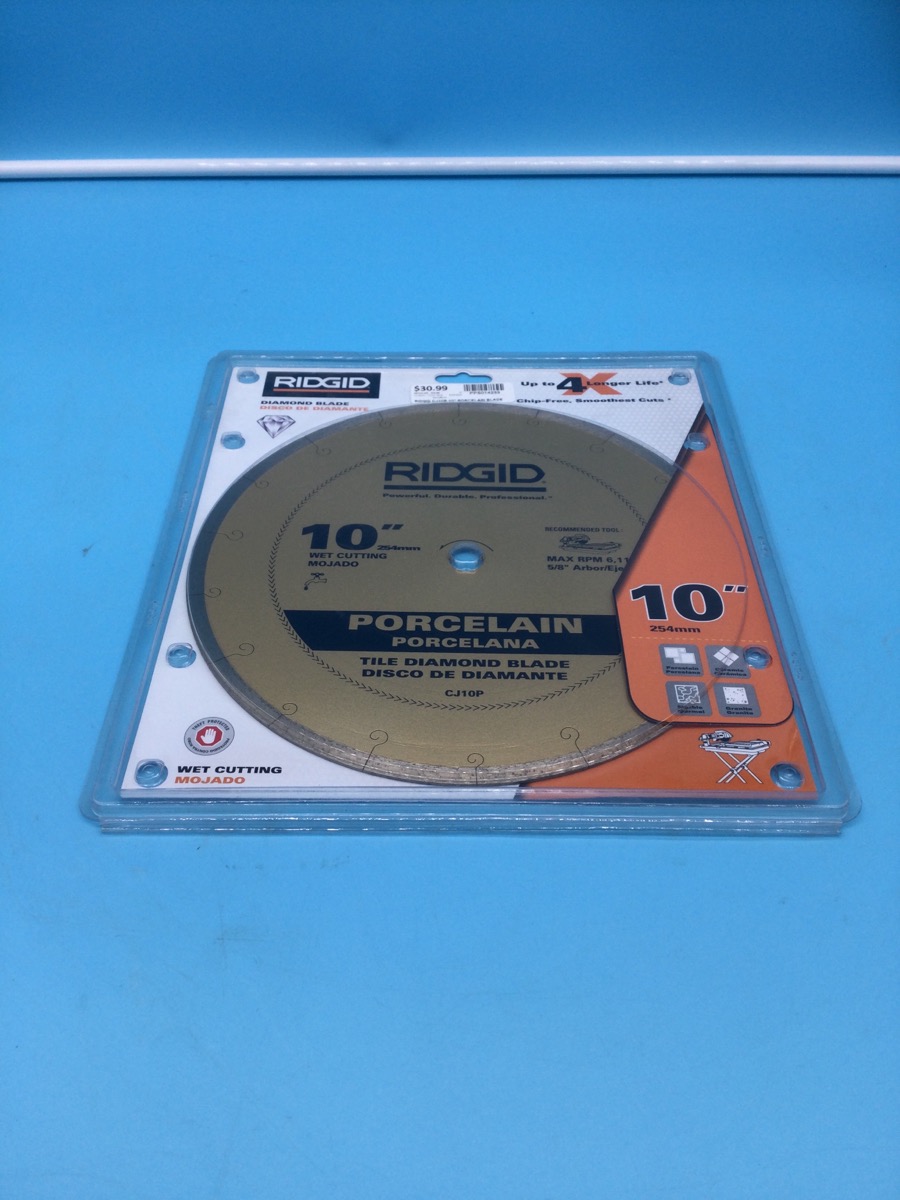 Ridgid Tools Saw Blade Model CJ10P