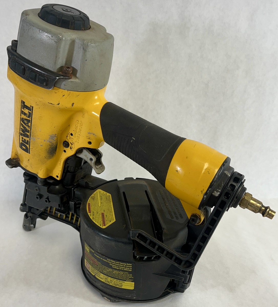 DEWALT DW66C1 Coil Siding/Fencing Nailer Very Good Heartland