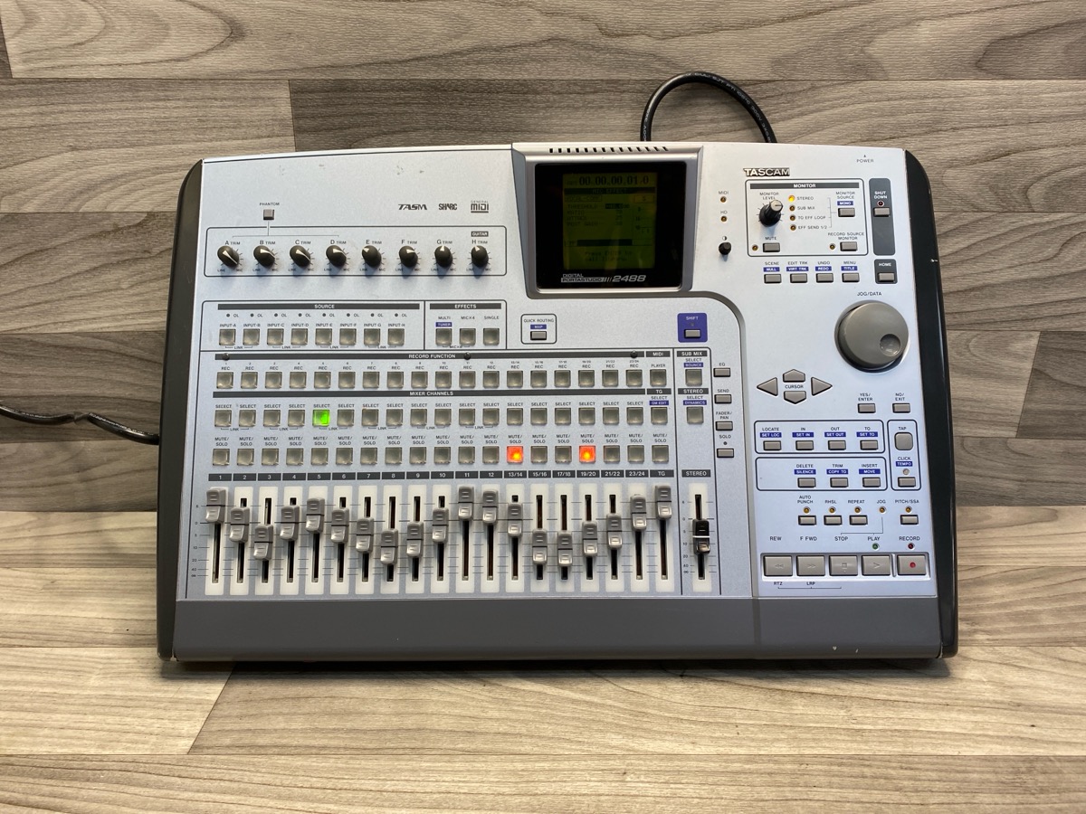 Tascam 2488 Digital PortaStudio 24-Track Digital Recorder Very Good ...