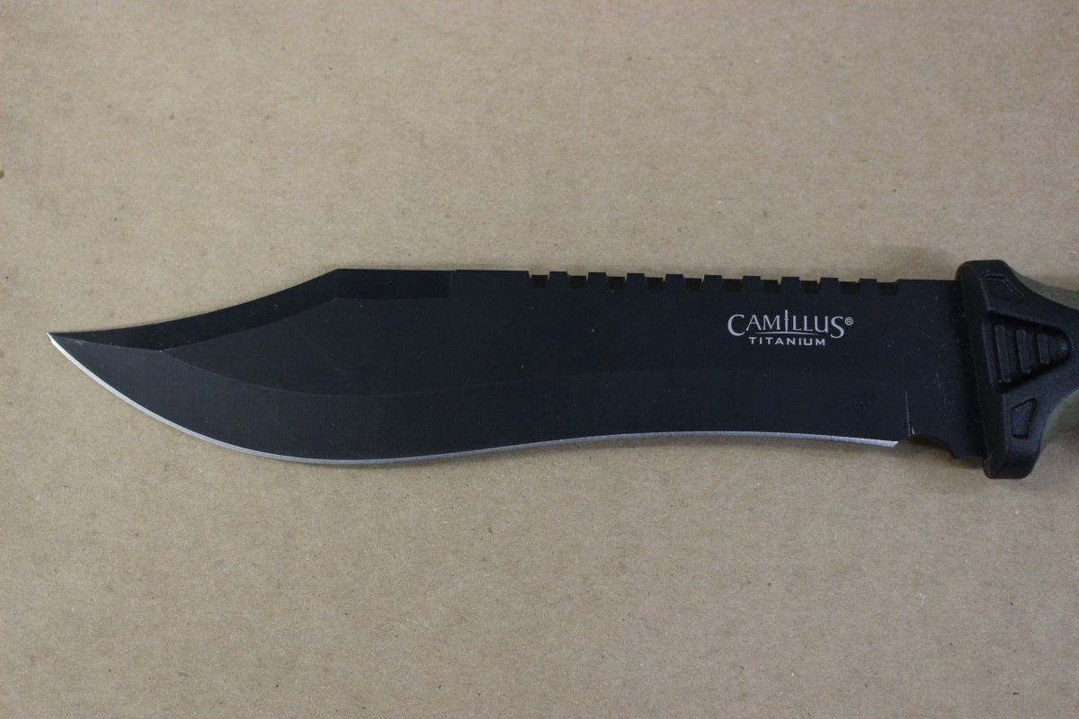 CAMILLUS TITANIUM FIXED BLADE KNIFE Very Good | A OK Pawn | Wichita | KS