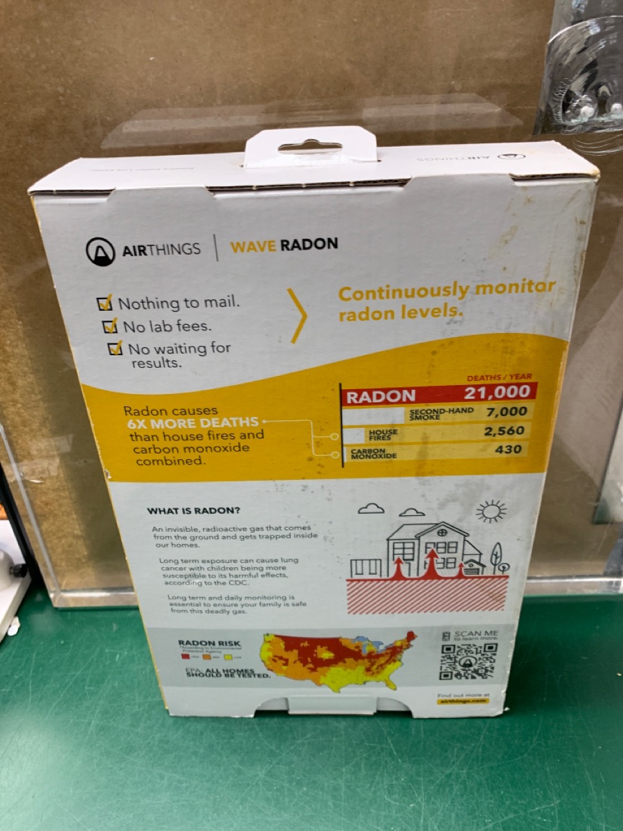 AirThings 2951 Wave Radon 2nd Gen Radon Detector Brand New | Buya