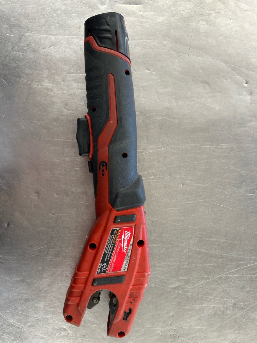 Milwaukee 247120 M12 Cordless Copper Tubing Cutter Very Good Buya