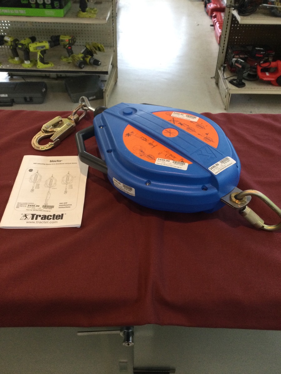 Tractel RT50G Self Retracting Lifeline 50 FT