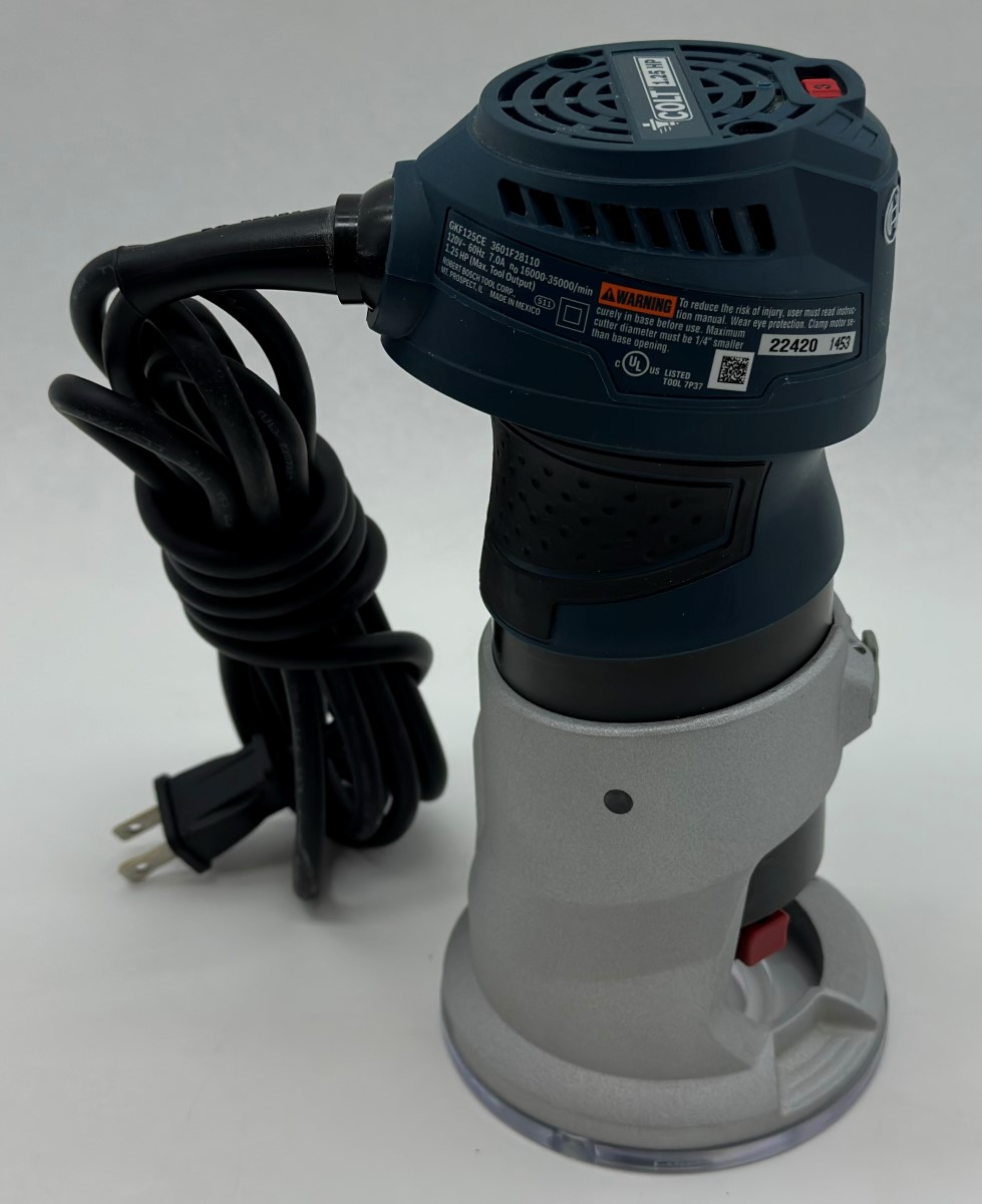Bosch GKF125CE Colt Variable Speed Palm Router 1.25 HP Very Good Buya