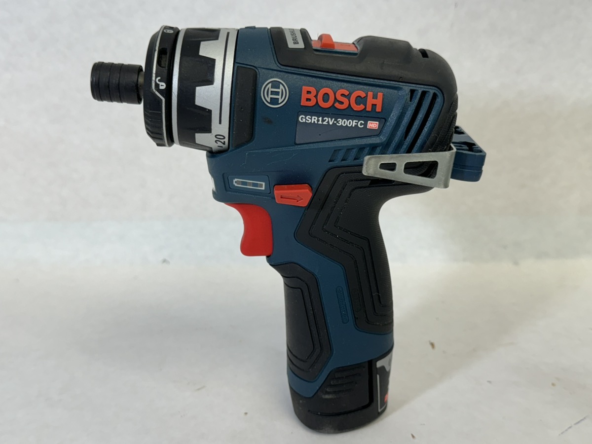 BOSCH GSR12V300FCB22 12V Max EC Brushless Flexiclick 5In1 Drill