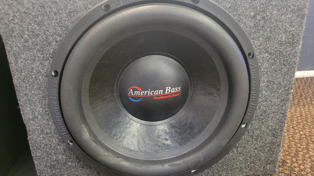 American Bass 12 Inch Subwoofer Like New Hfo 5436