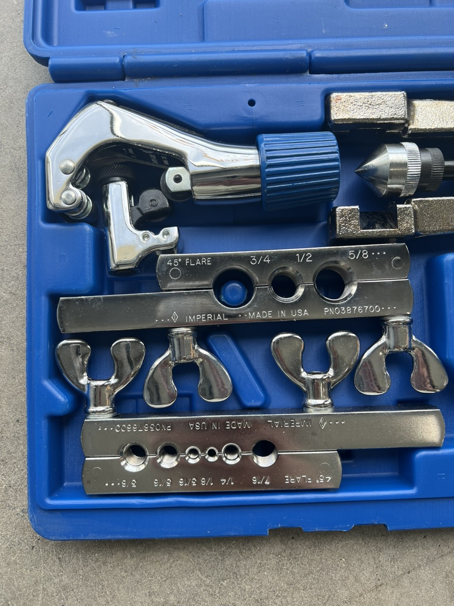 IMPERIAL TOOLS TUBING TOOL KIT MADE IN USA Very Good Buya