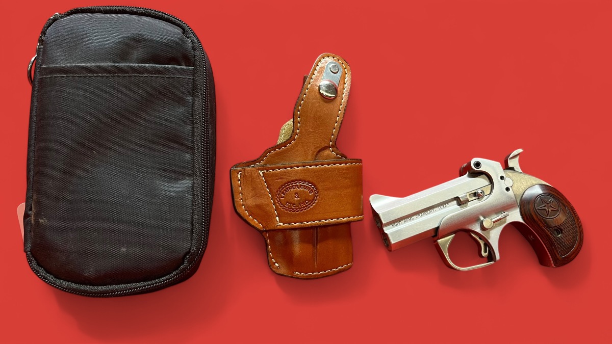 Bond Arms Snake Slayer 45LC / 410ga 3.00" Derringer w/ Leather Holster