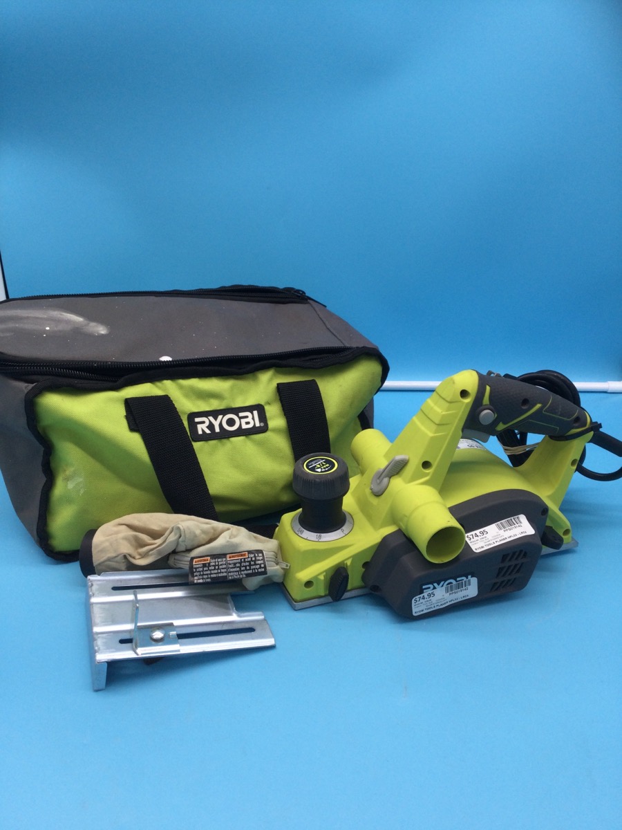 Ryobi Planer with Dust Bag and Carry Case (HPL52)