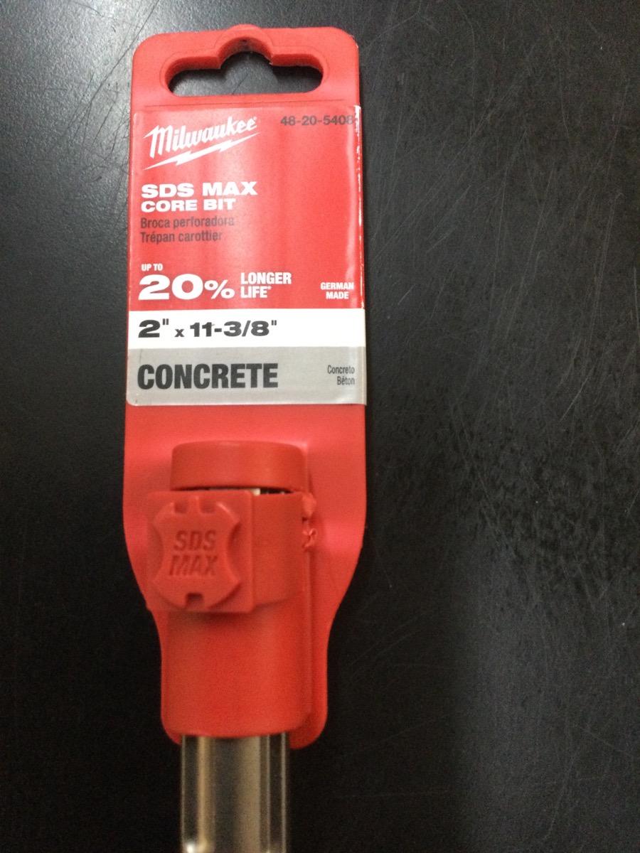 Milwaukee Drill Bit 2" X 11 3/8" Model 48-20-5408 photo 3
