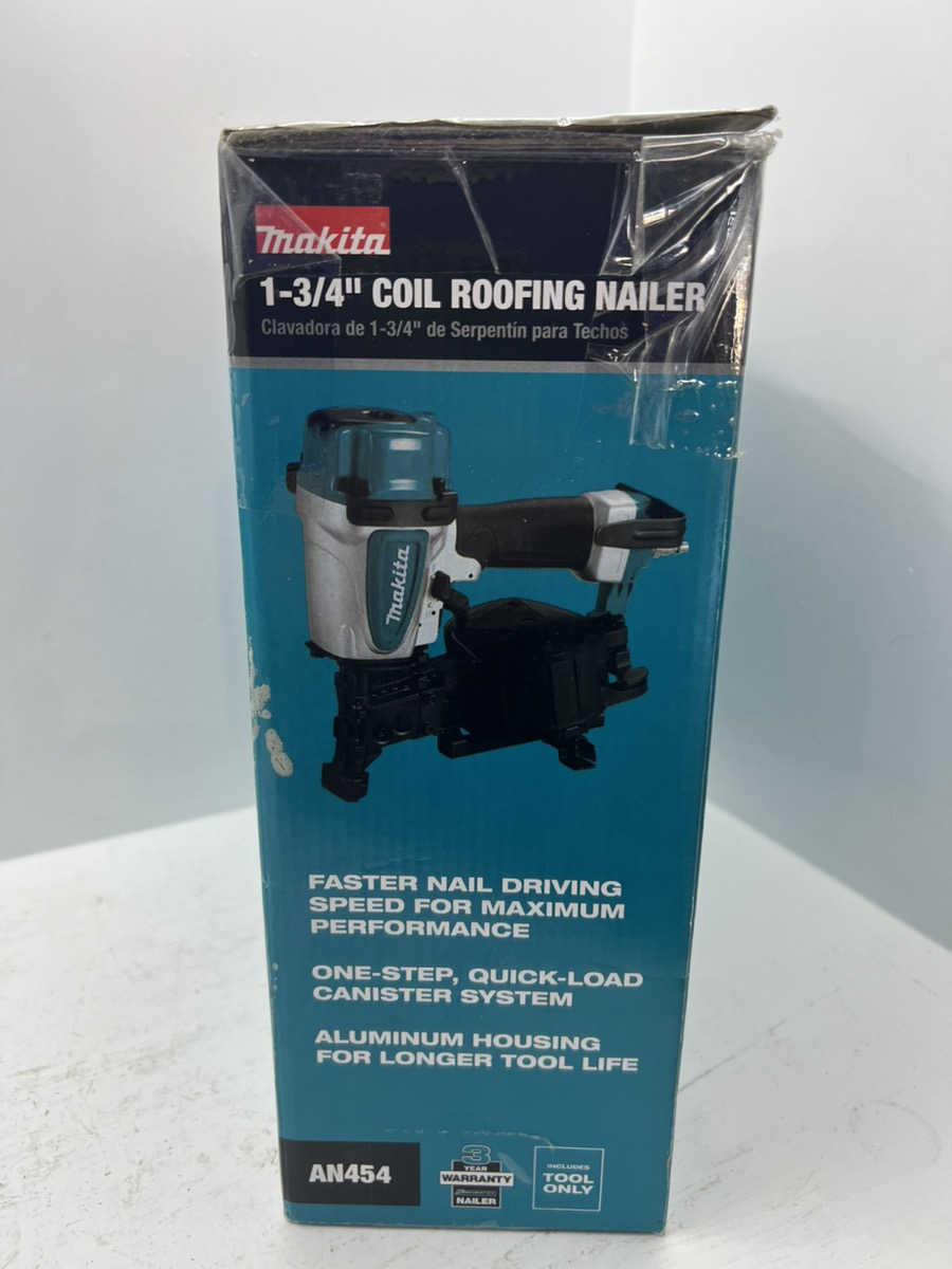 Makita AN454 1-3/4 Inch Roofing Coil Nailer Like New | Liberty Pawn ...