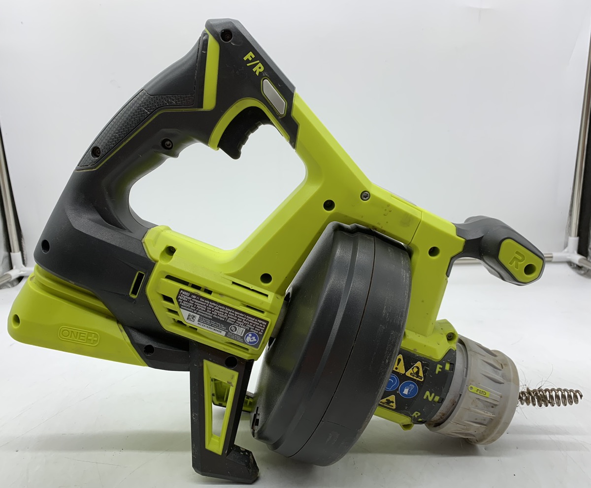 Ryobi Tools P4002 18v One+ Hybrid Drain Auger Snake w/Charger Good ...