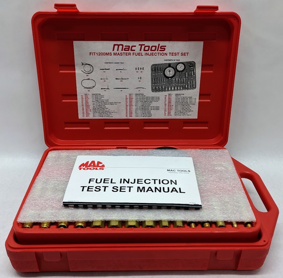 Mac Tools FIT1200MS Master Fuel Injection Pressure Test Set Missing