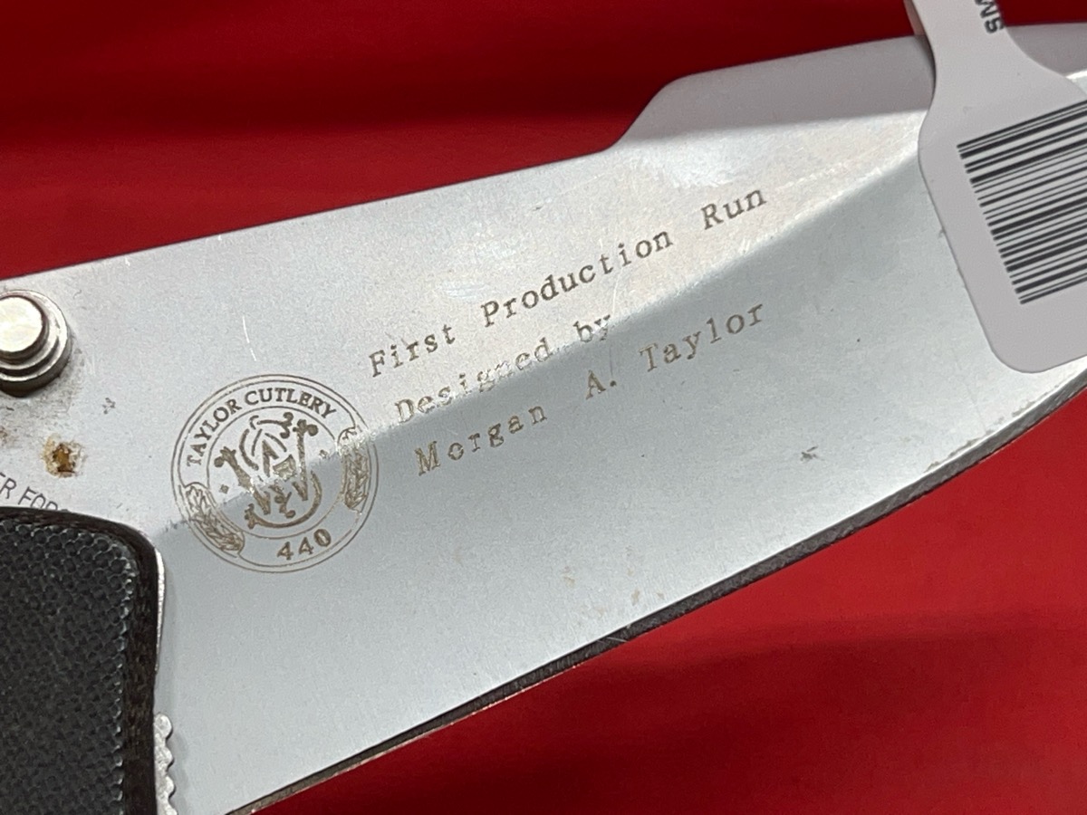 Smith & Wesson Folding Knife CK50 .50Cal Magnum First Production Run