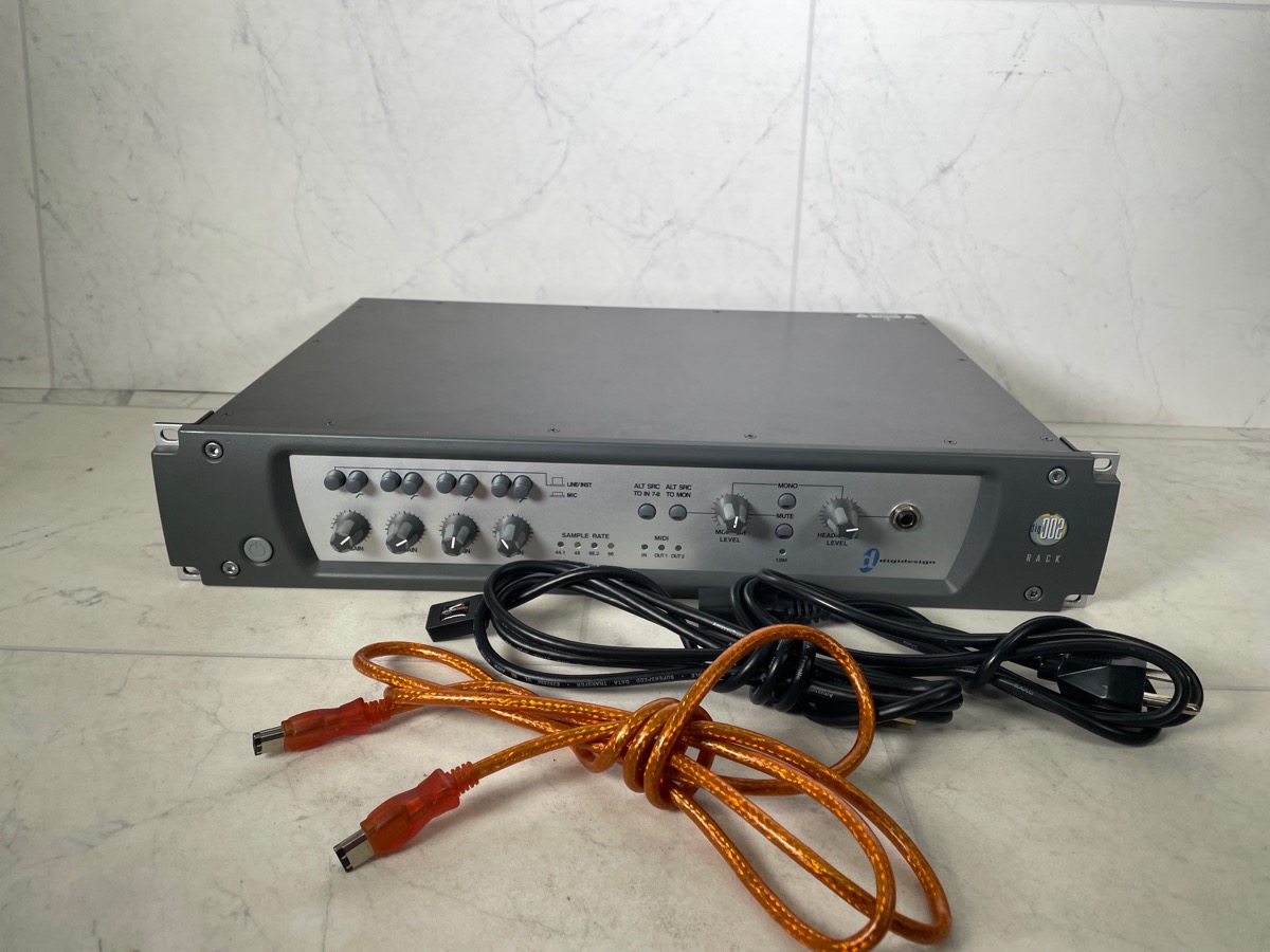 Digidesign Digi 002 Rack FireWire Audio Interface With Cables Very Good ...