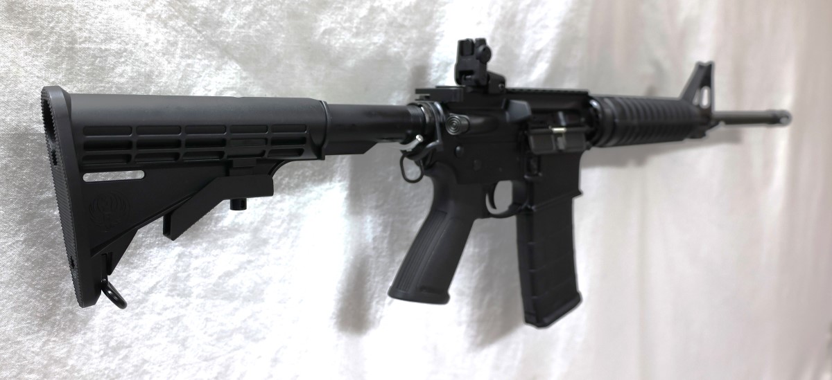 Ruger AR-556 5.56 NATO M4 Flat-Top Autoloading Rifle Very Good ...