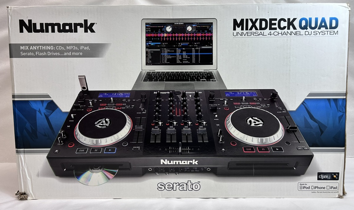 NUMARK MIXDECK UNIVERSAL 4CHANNEL DJ SYSTEM Very Good Buya