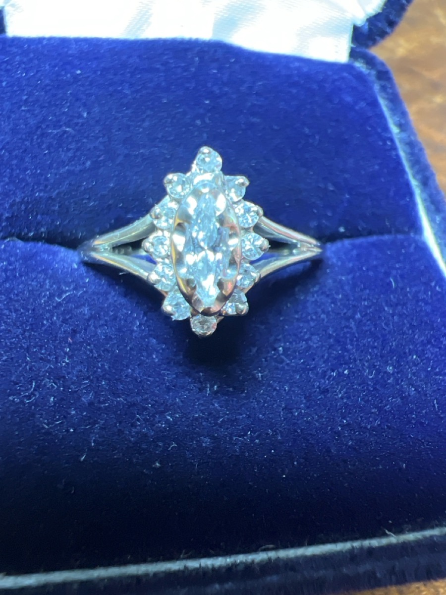 Lady's Diamond Fashion Ring 13 Diamonds .24 Carat T.W. 14K Yellow