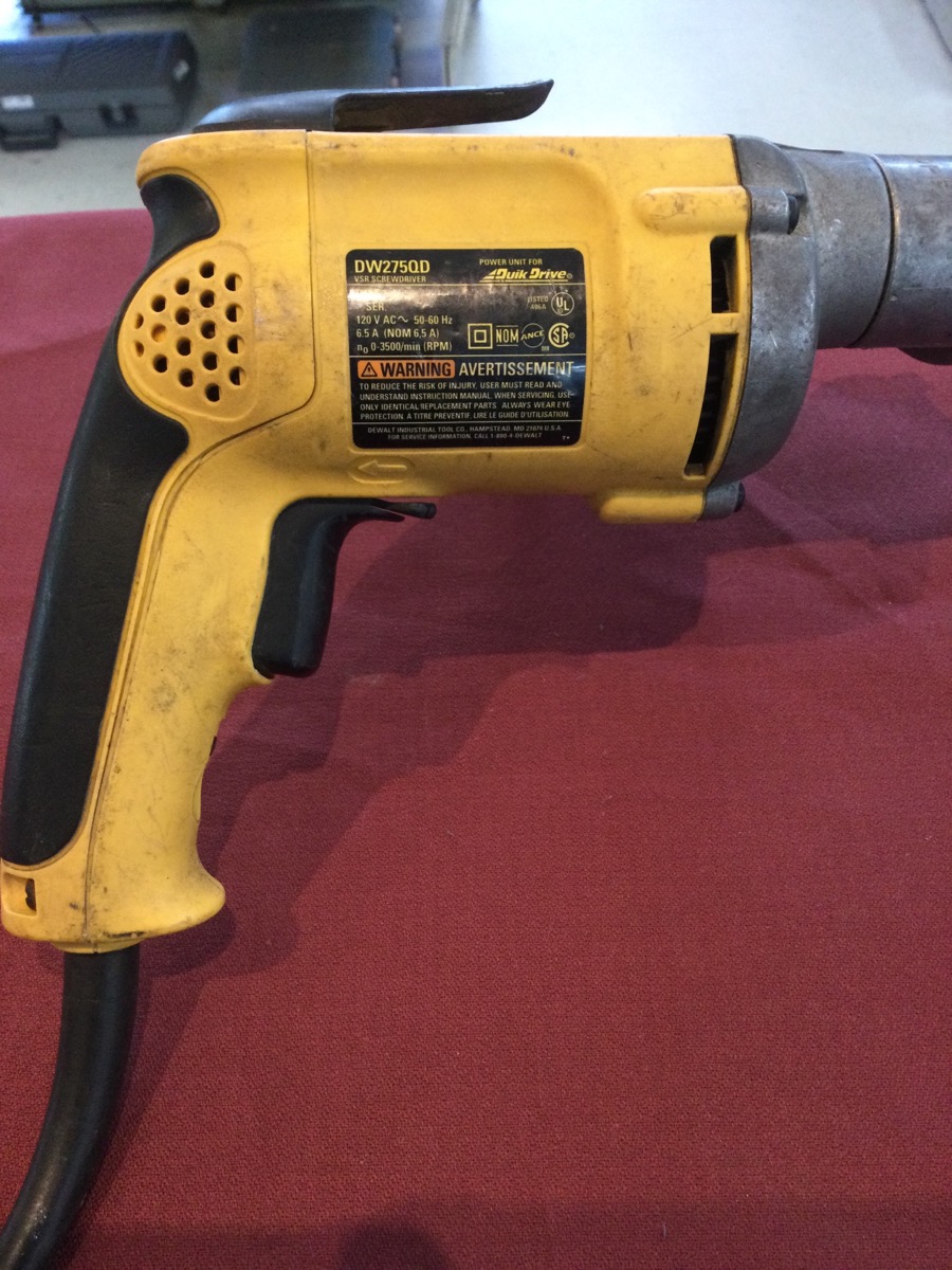 Drywall Screwgun DeWalt Model DW275QD photo 2