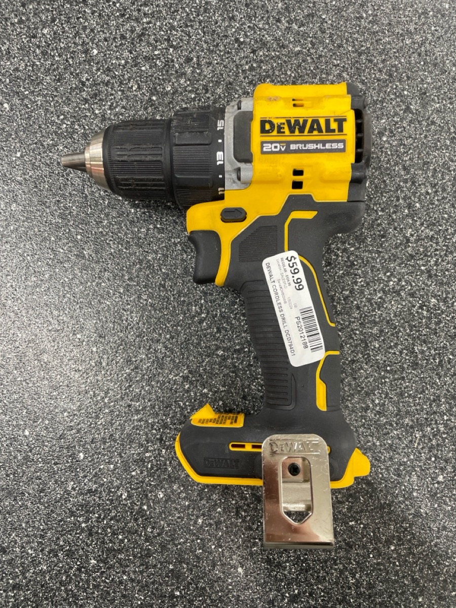 DEWALT DCD794 1/2" 20V CORDLESS DRILL DRIVER Very Good Buya