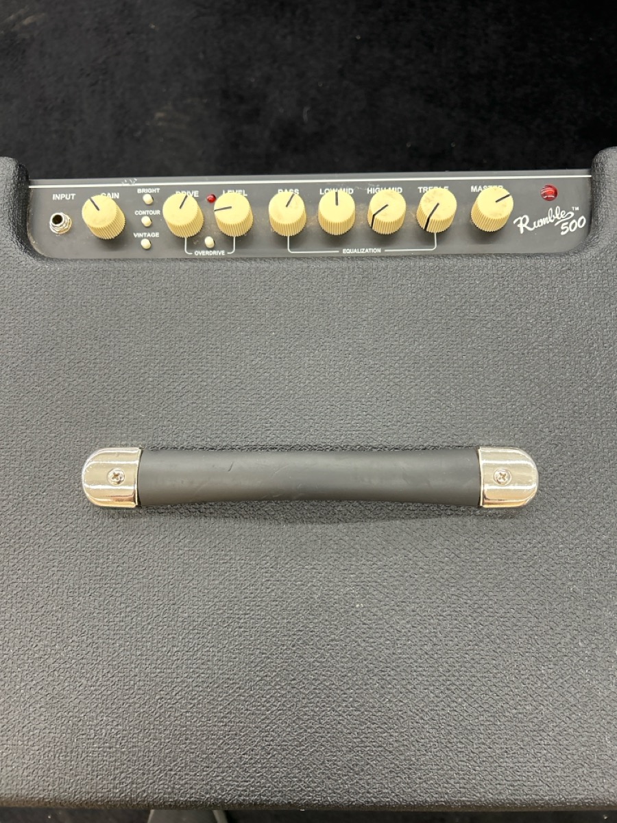 Fender Rumble 500 V3 Electric Bass Guitar Combo Amplifier 500 Watt 2x10