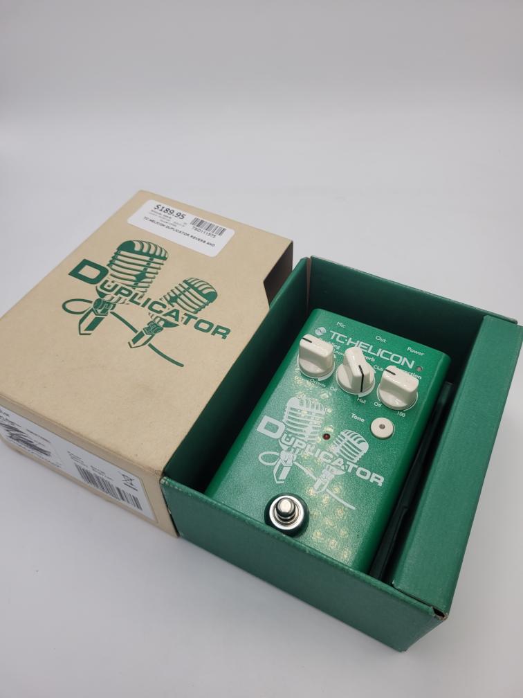 TC HELICON DUPLICATOR REVERB AND PITCH VOCAL PEDAL Good Evergreen
