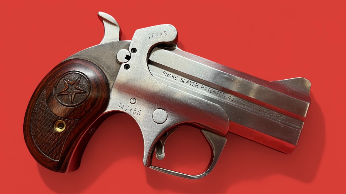 Bond Arms Snake Slayer 45LC / 410ga 3.00" Derringer w/ Leather Holster