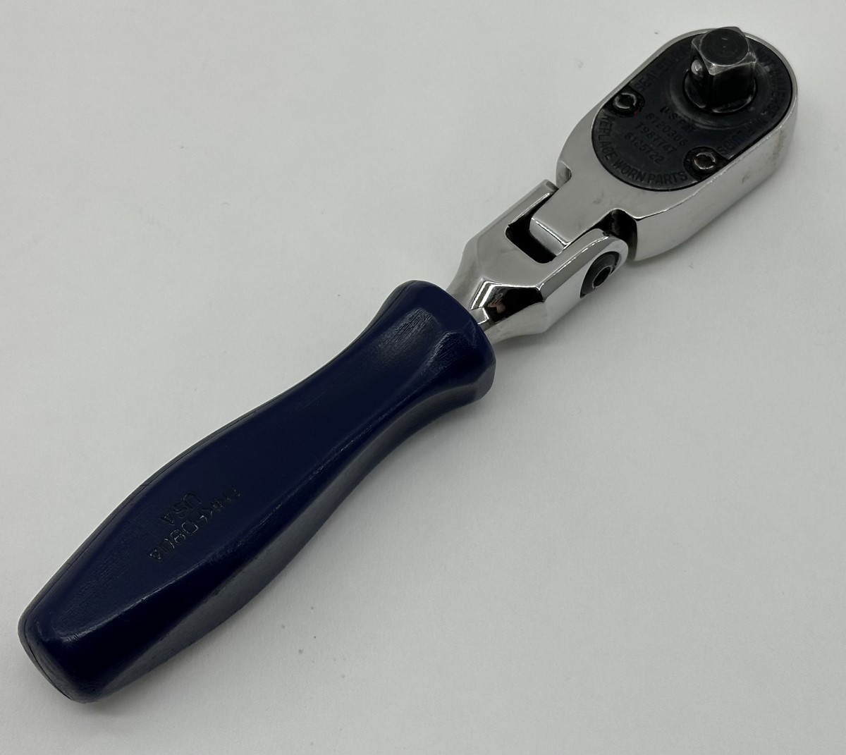 SnapOn FHKFD80A 3/8" Drive Flex Head Reversible Ratchet Wrench Very