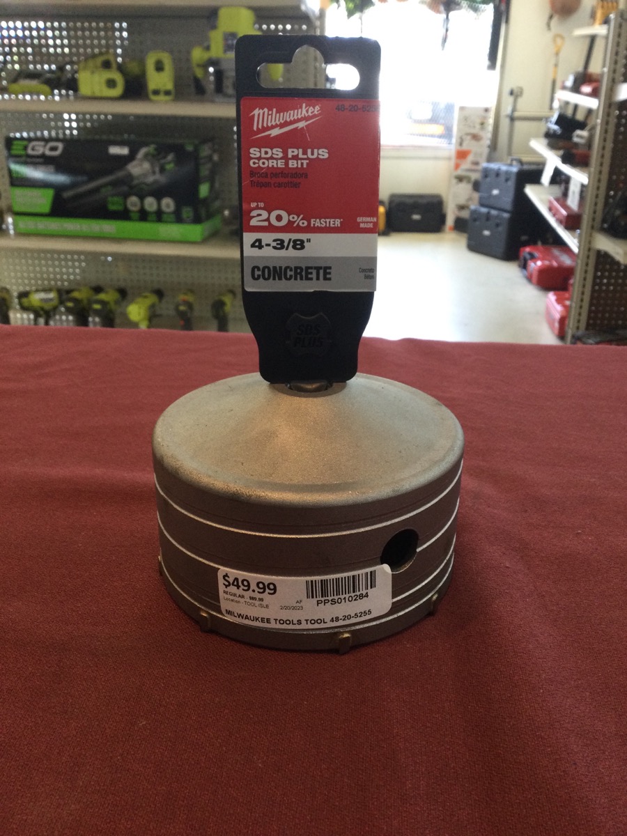 Core Drill Bit Milwaukee Model 48-20-5255