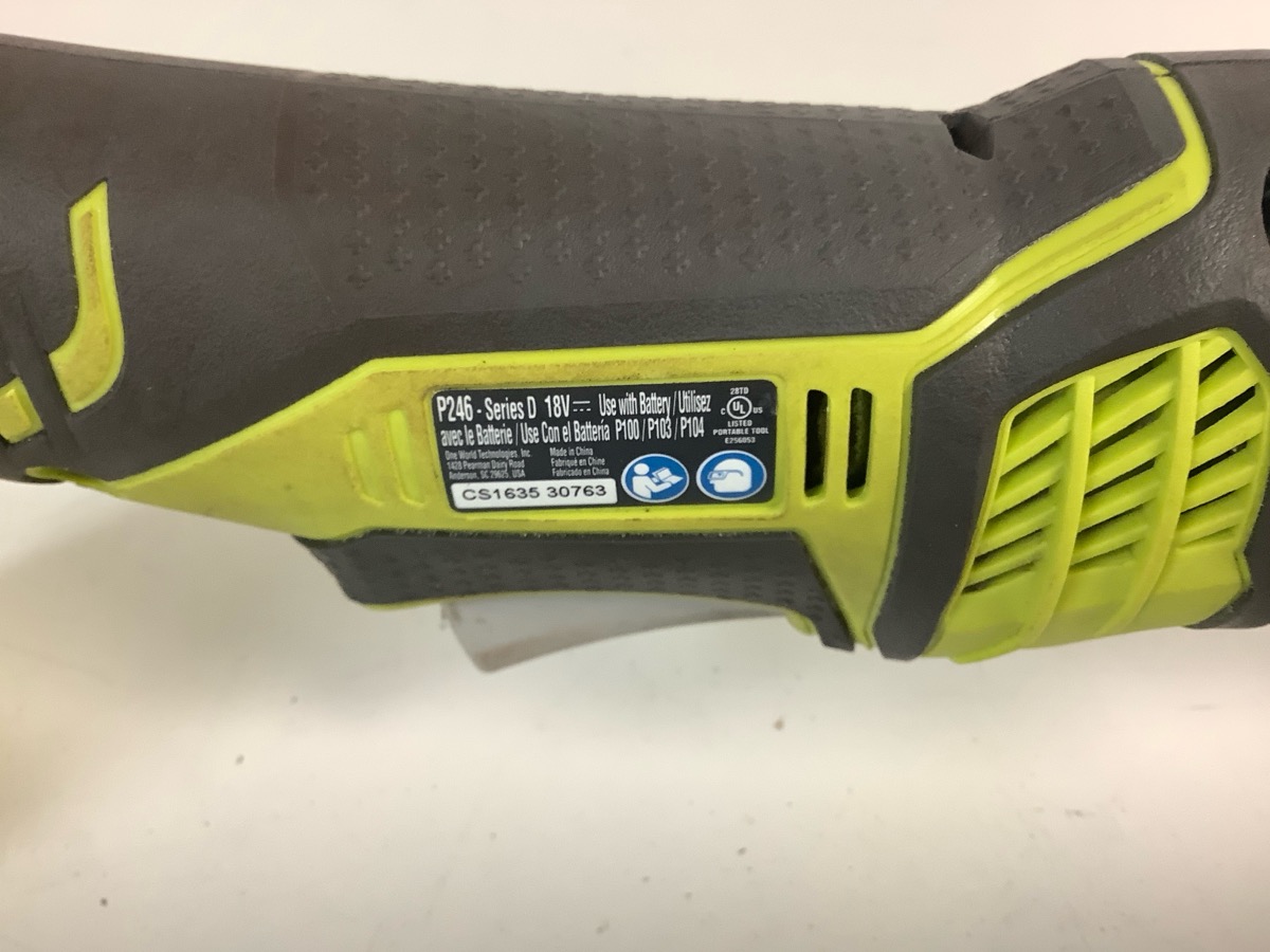 RYOBI MULTI-TOOL P246 W/BATTERY Good | Pawn 1 | Spokane | WA