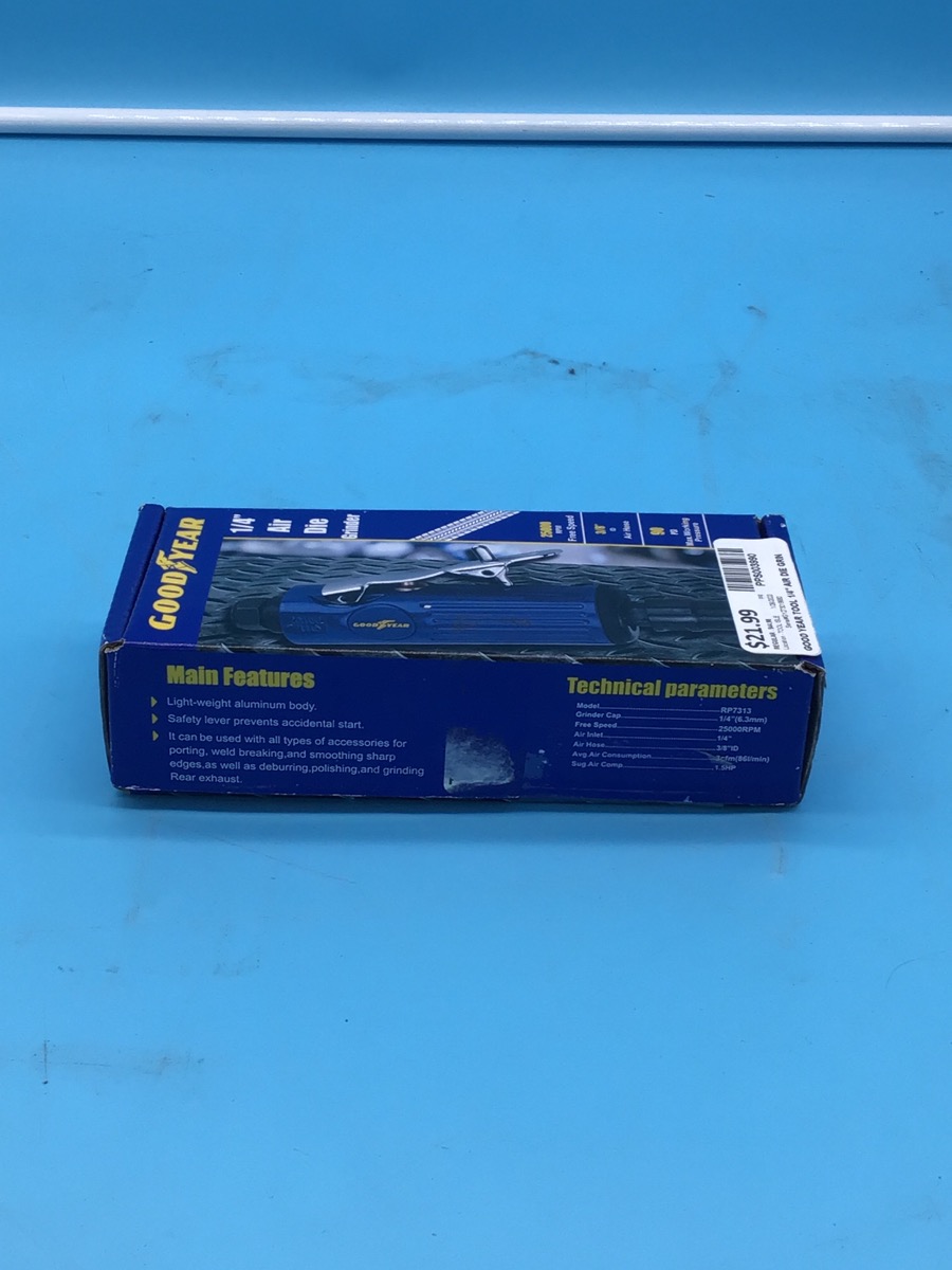 Good Year 1/4" Air Die Grinder photo 3