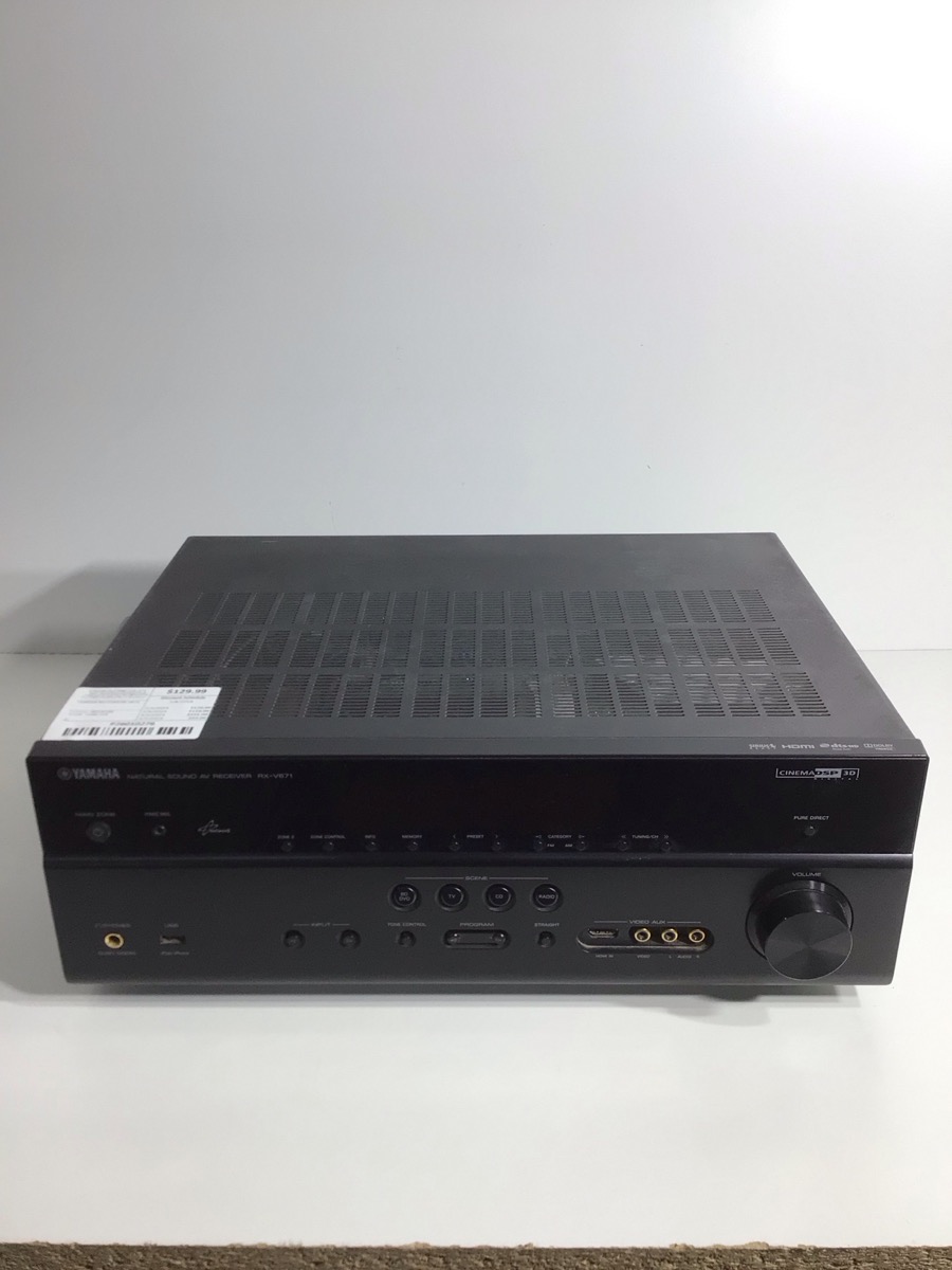 YAMAHA RXV671 HOME THEATER RECEIVER 5.1 CHANNEL Very Good Pawn 1
