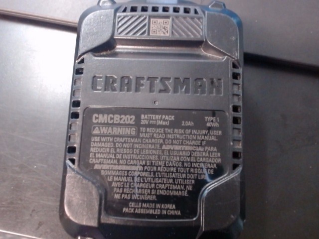Craftsman Battery CMCB202 20V 2A photo 4