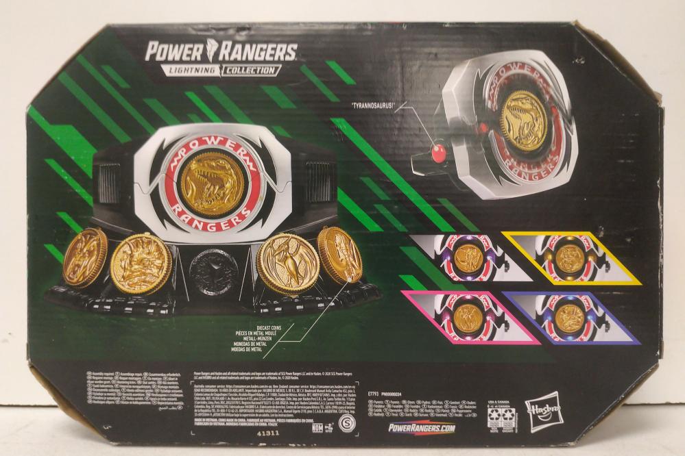 POWER RANGERS LIGHNING COIN COLLECTION W/BOX - SEE DESCRIPTION Like New ...