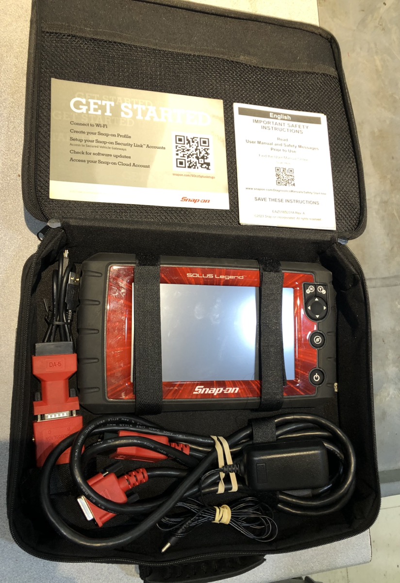 Snap-On Solus Legend EESC336 Full-Function Diagnostic Scanner Tool 23.2 ...