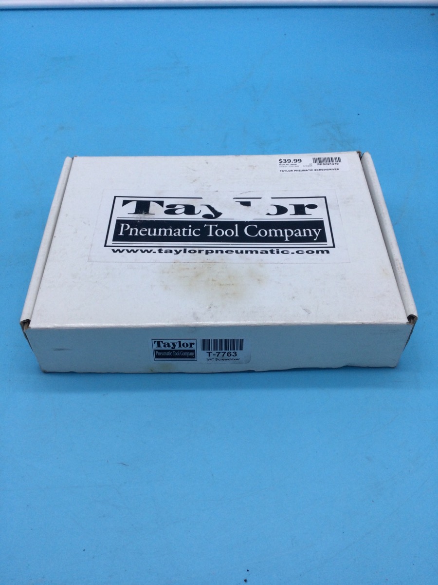 Taylor Pneumatic Screwdriver Model T-7763 photo 3