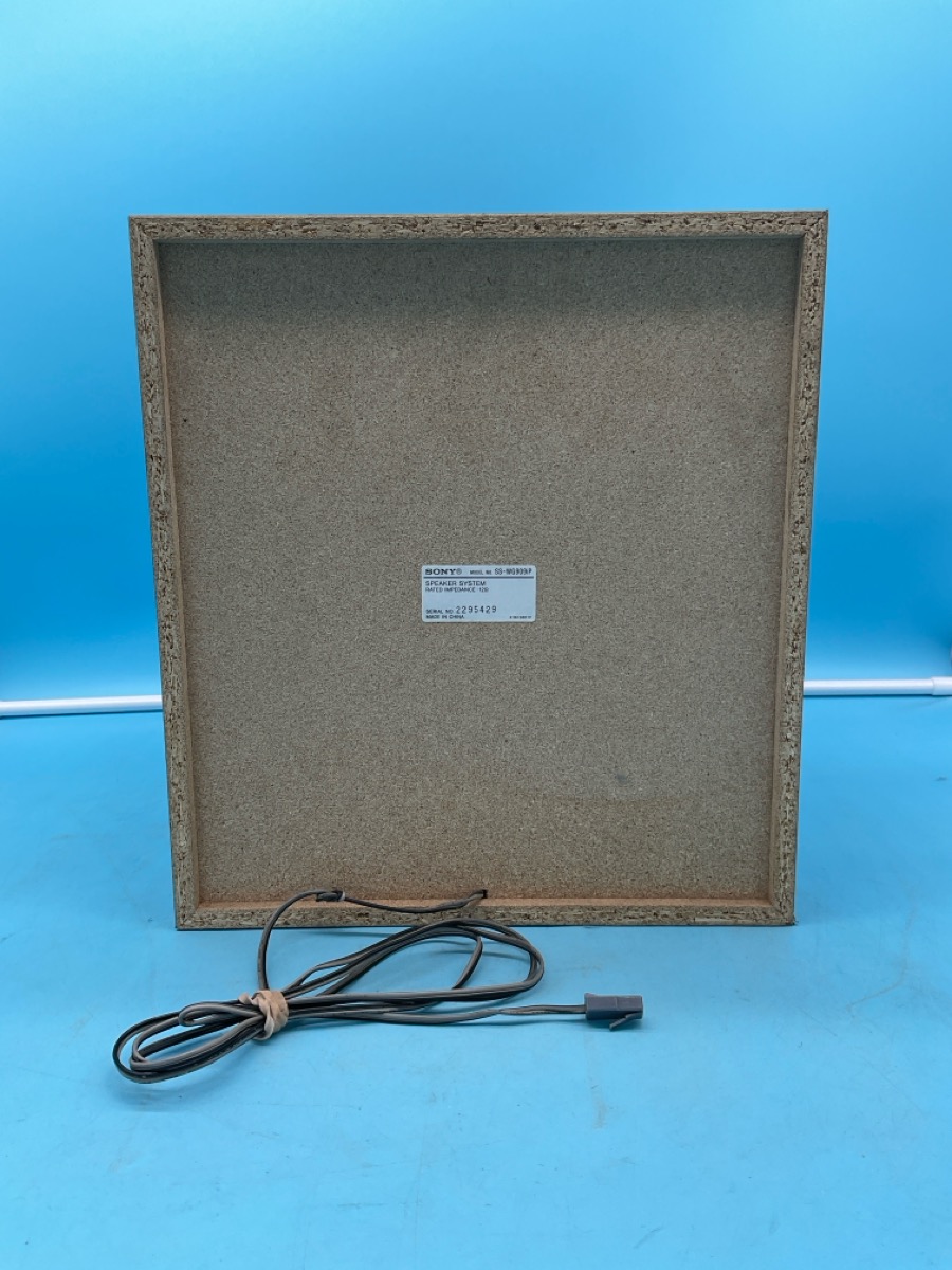 Speaker Sony Model SS-WG909IP photo 2