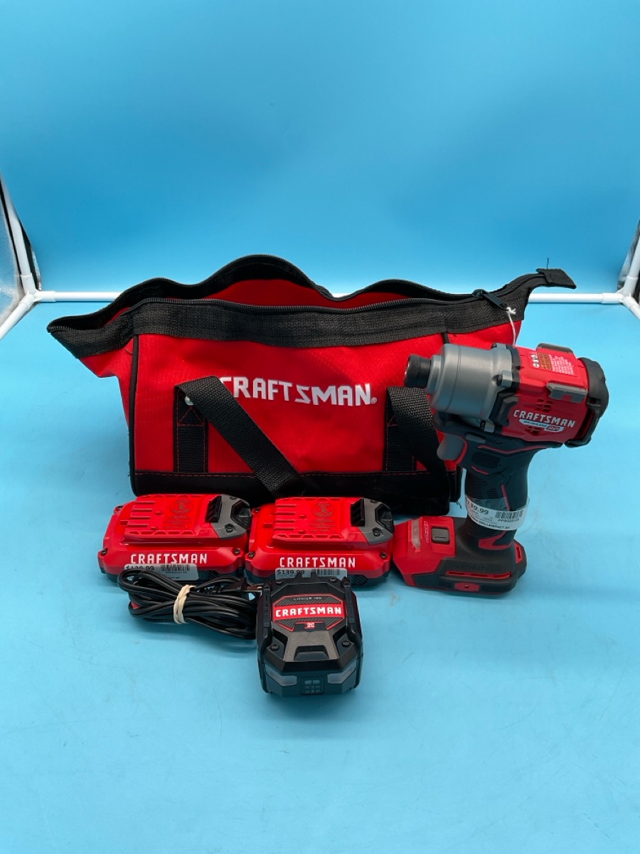Craftsman Impact Drill 20V Model CMCD725/CMCF830