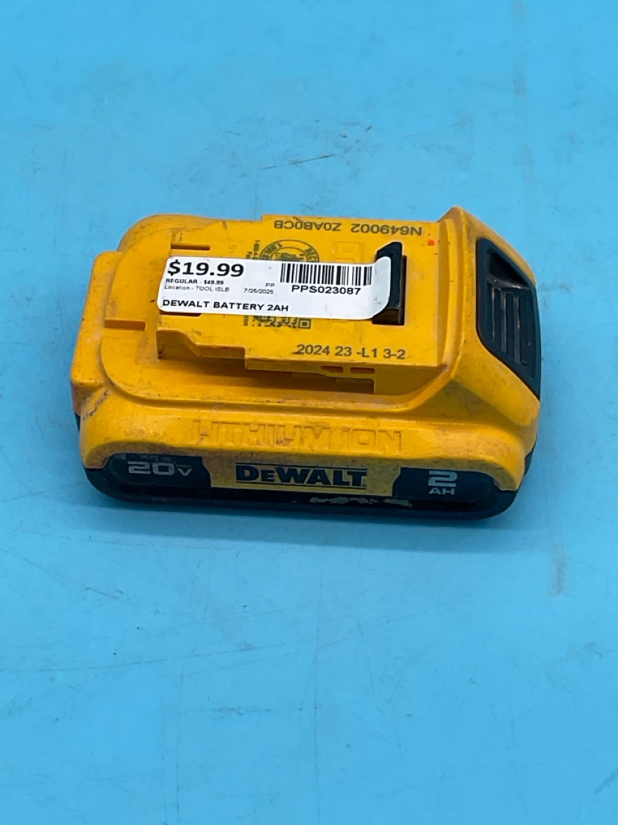 DeWalt Battery 2Ah