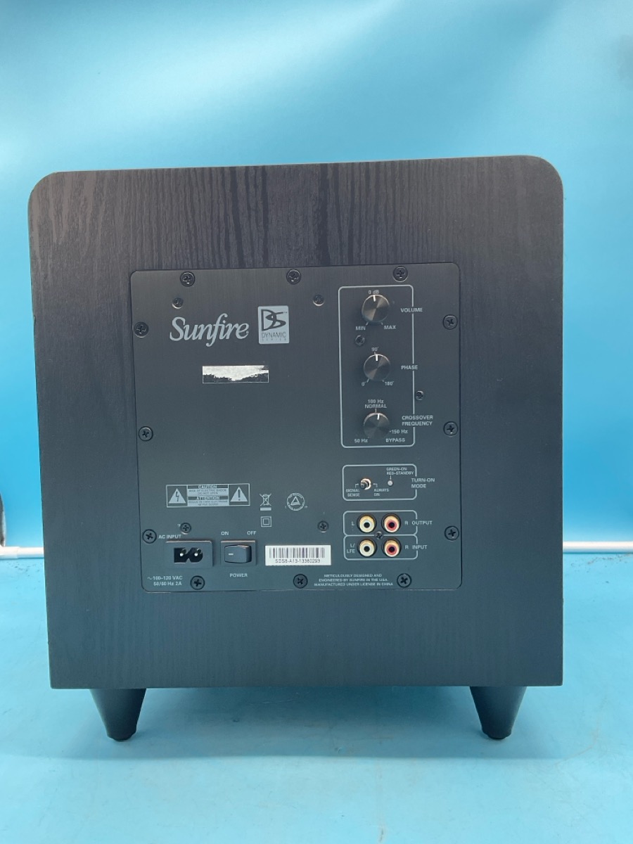Amplified Subwoofer Sunfire Dynamics Model SDS8 photo 2