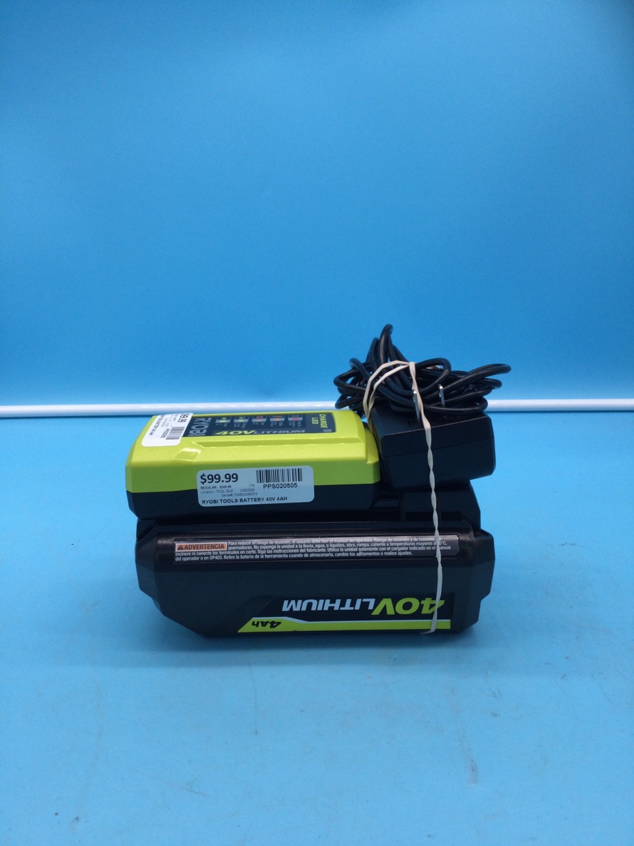 Ryobi Battery 40V 4AH with Charger photo 3