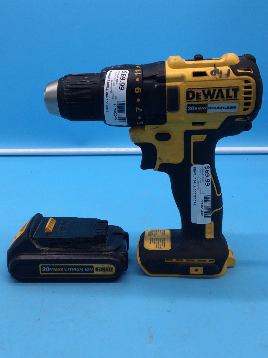 Drill DeWalt 20V Model DCD777 photo 2
