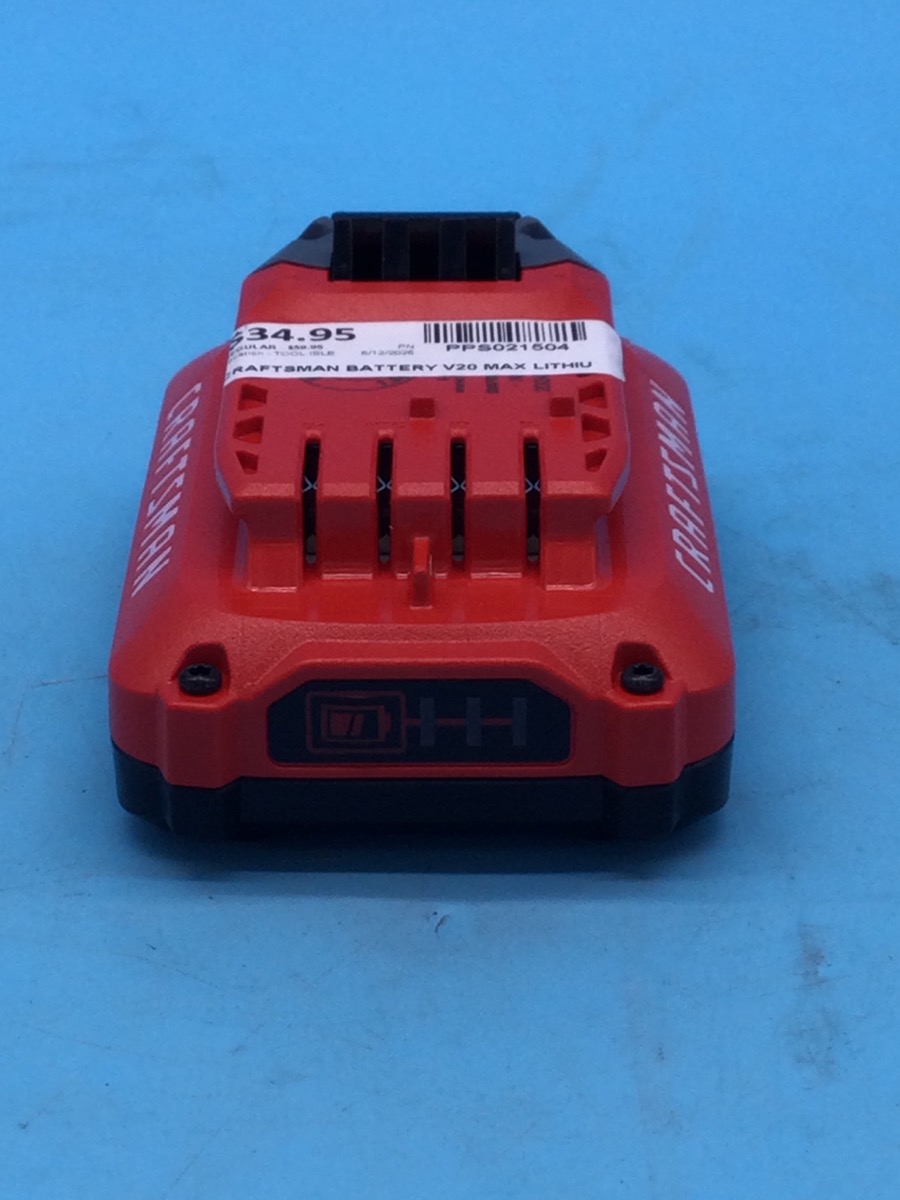 Craftsman V20 Max 2.0Ah Lithium Ion Battery photo 3