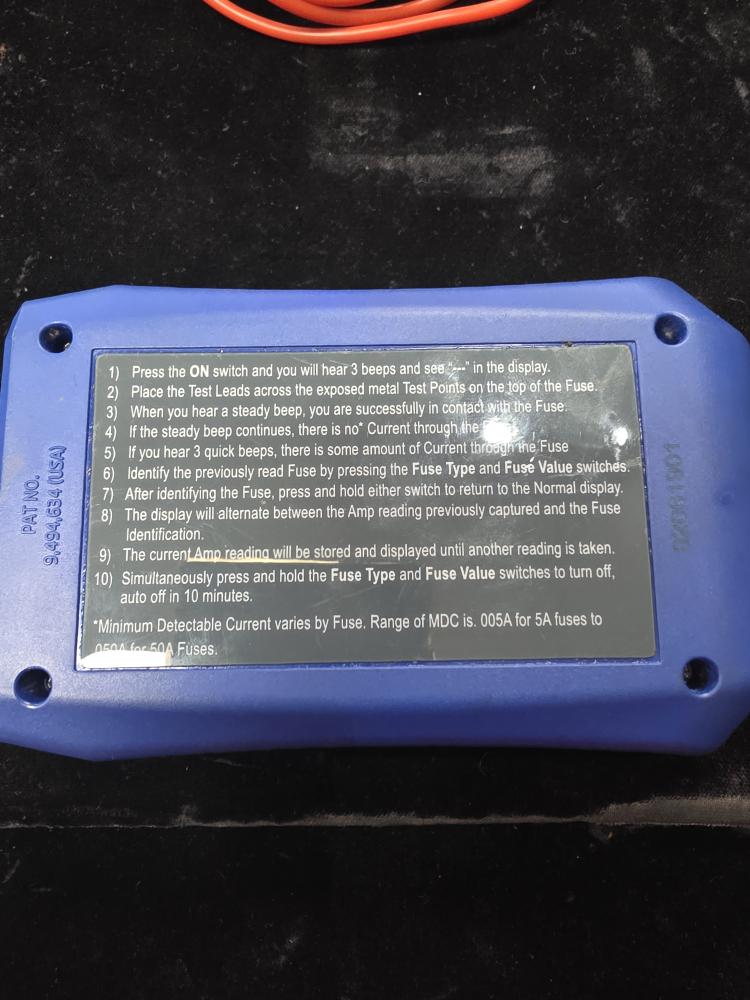 BLUE POINT DIAGNOSTIC TOOL WITH BAG AND WIRES Good | Buya