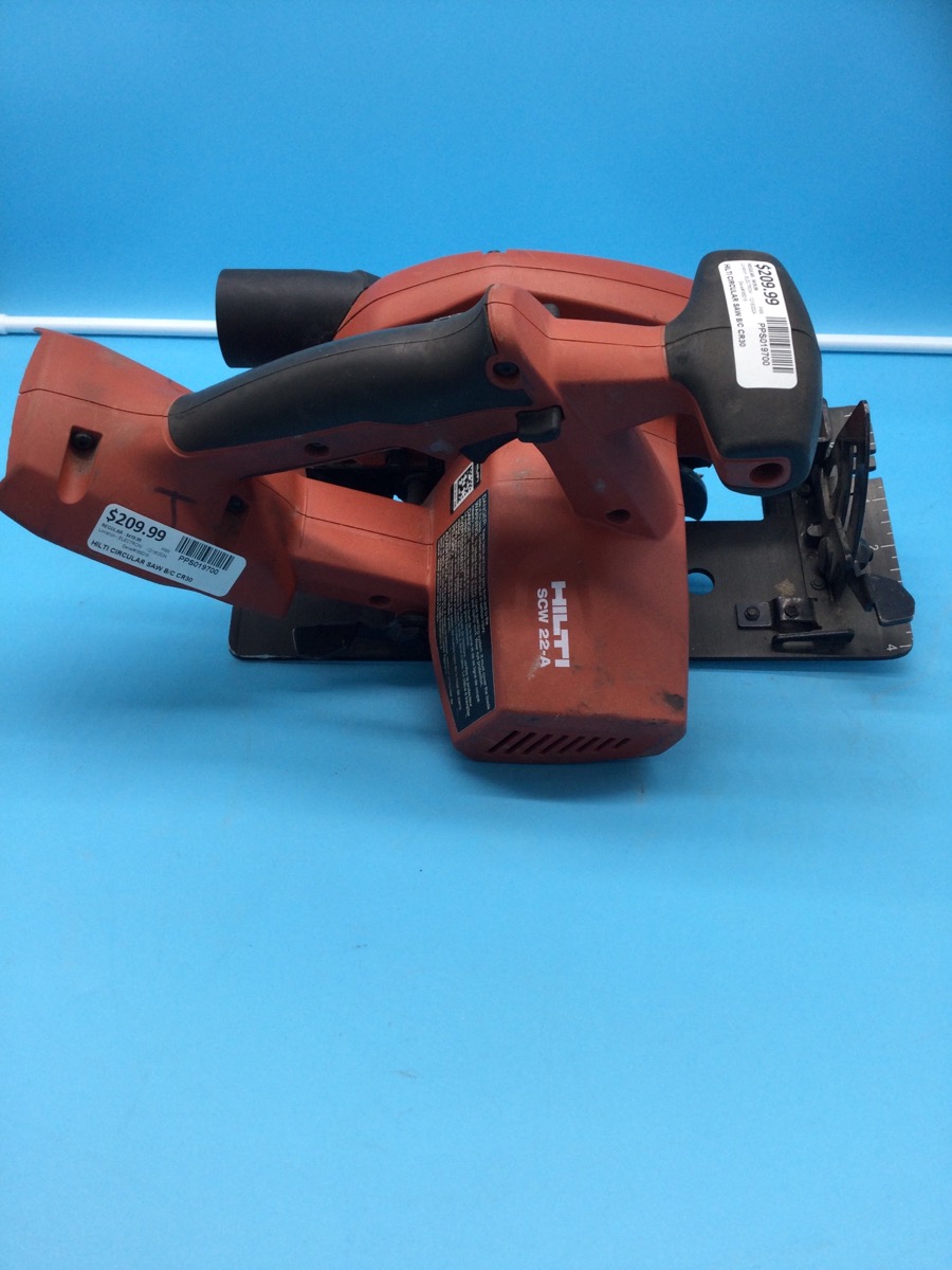 Circular Saw Hilti Model Scw 22-A photo 2