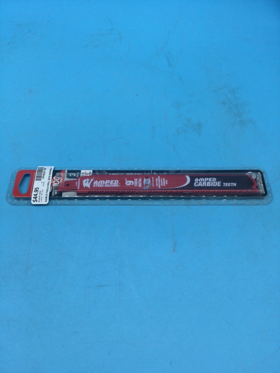 Diablo Reciprocating Saw Blade Model DS0908CF3 photo 3