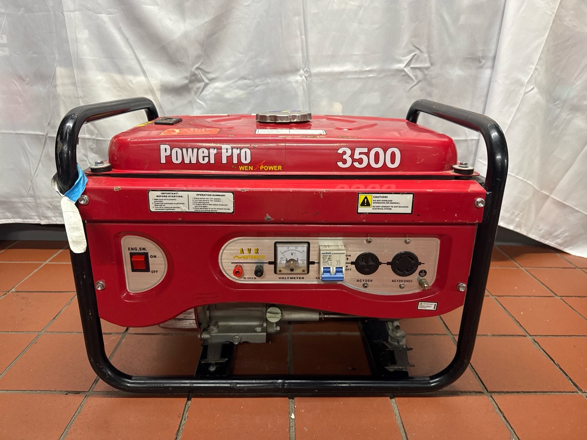 POWER PRO TECHNOLOGY 3500 WATT GENERATOR Good | Picasso Pawn