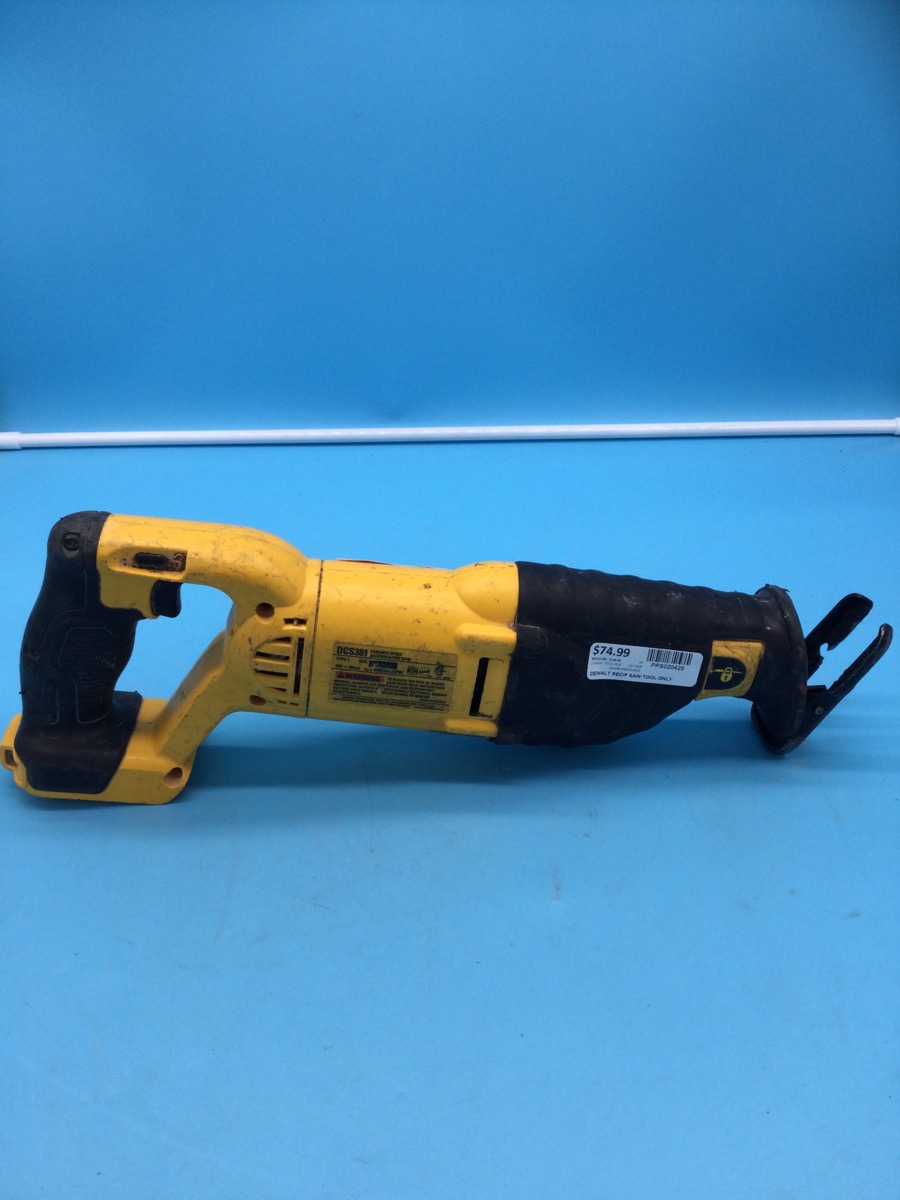 Recipricol Saw DeWalt Model DCS381