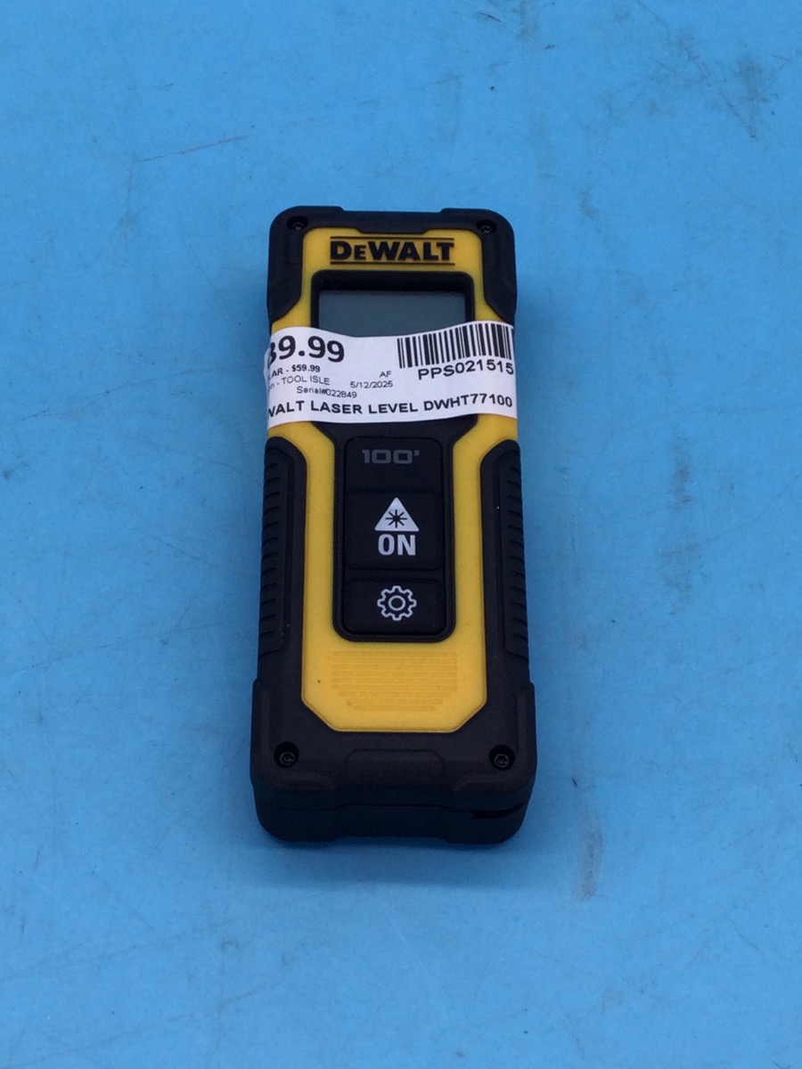DeWalt Laser Level DWHT77100