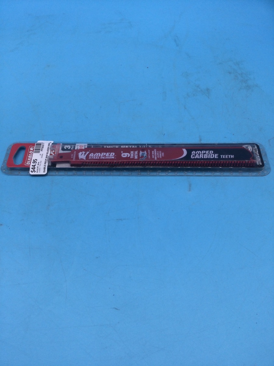 Diablo Reciprocating Saw Blade Model DS0908CF3 photo 3